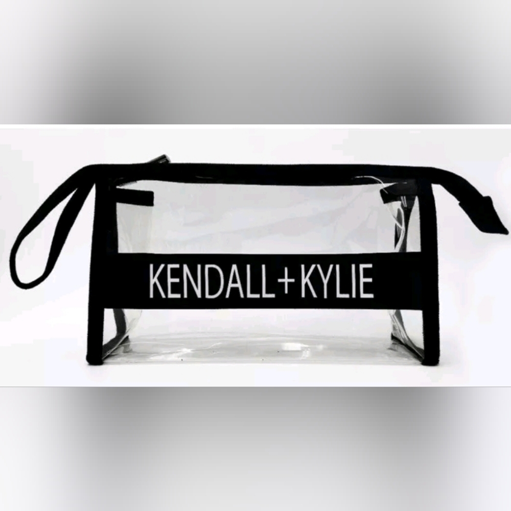 Kendall + Kylie Clear Cosmetic Bag.